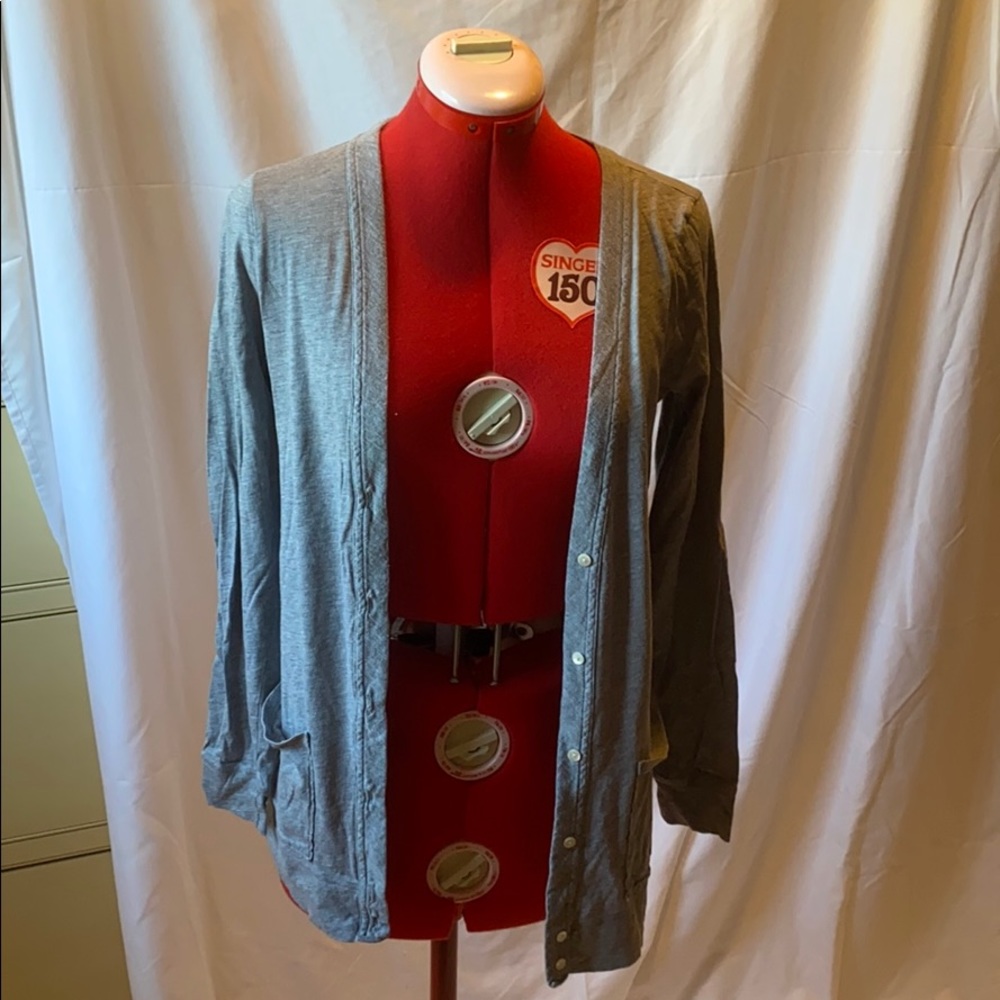 J. crew cardigan gray XS